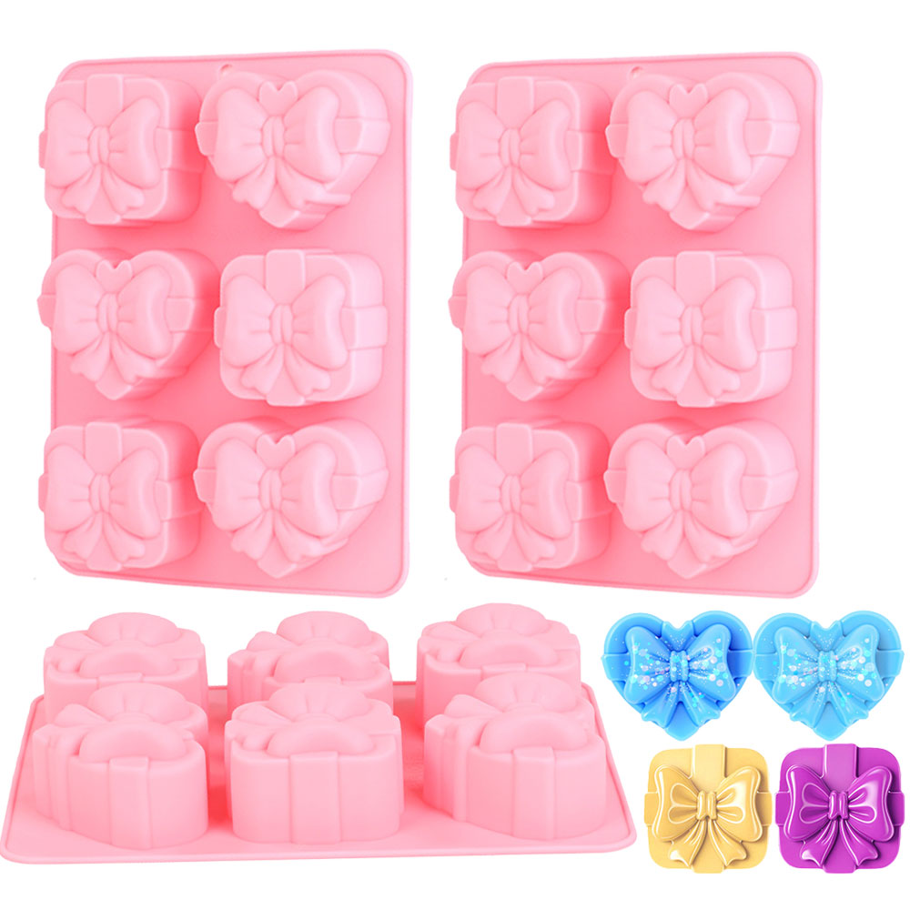 Candle Making Video - Square Heart Shape Silicone Mold 6