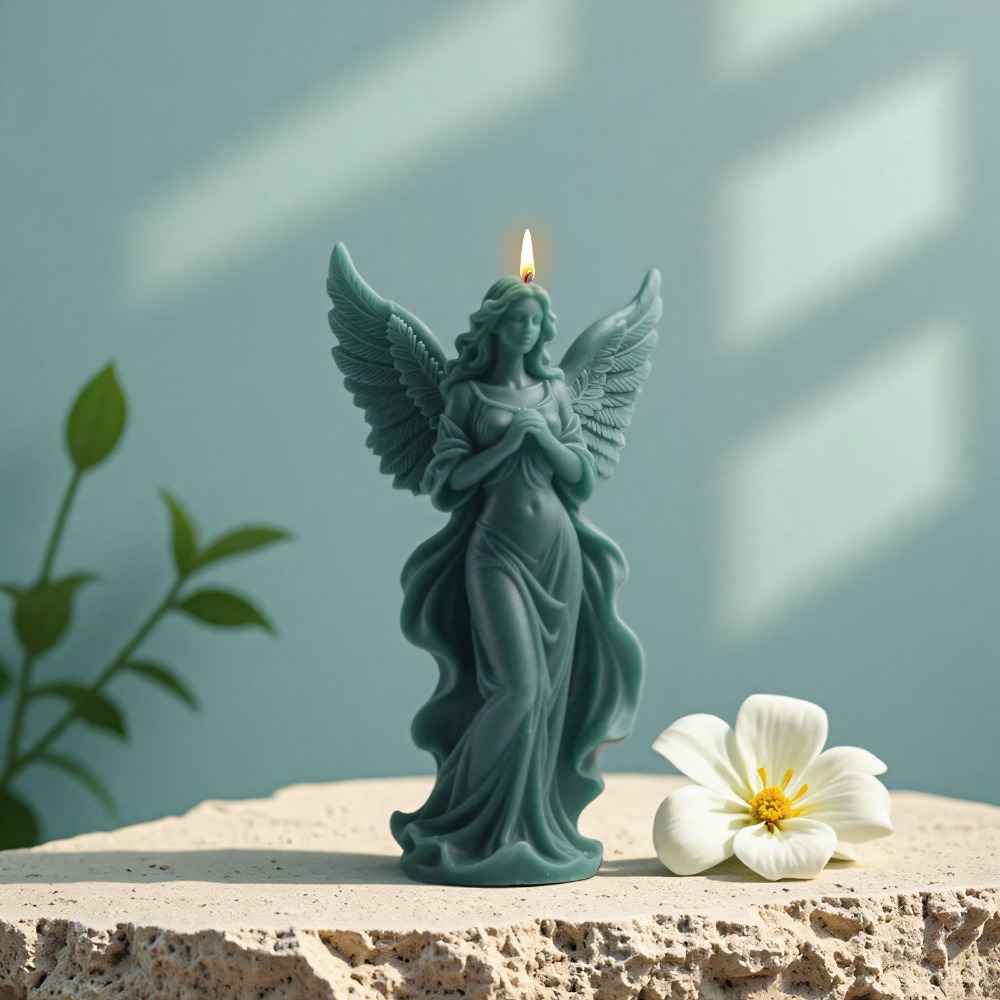 Wings Goddess Scented Silicone - Candle Making Video 评论和价格