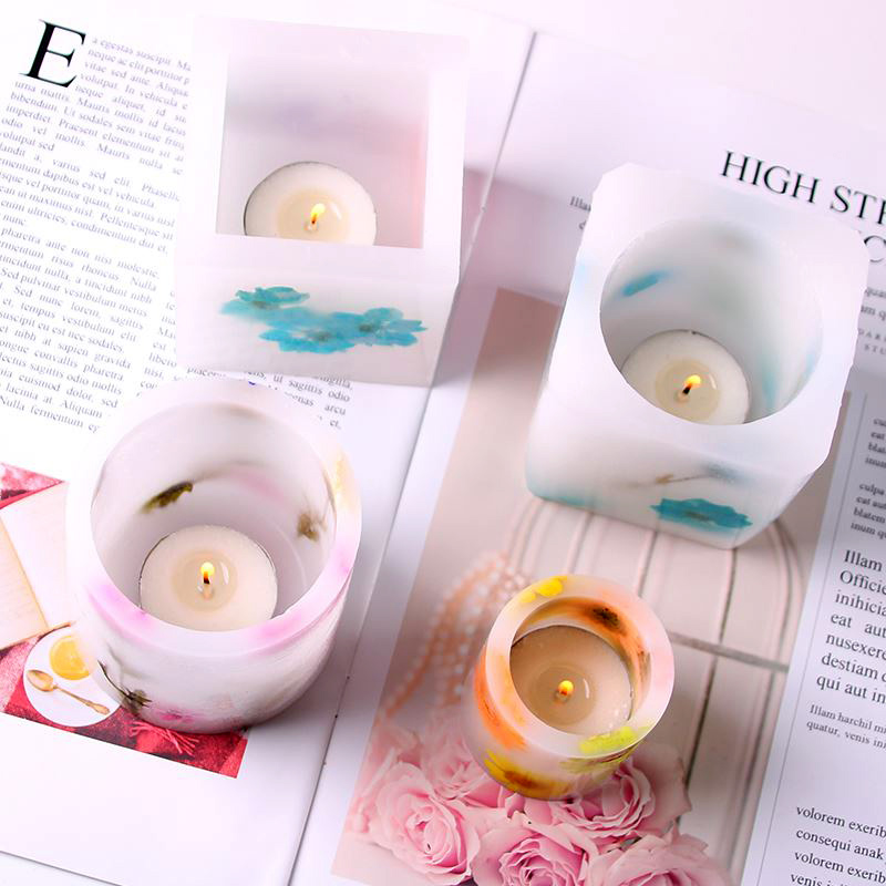 Windproof Wax Cup Acrylic Mold - Candle Making Video 评论和价格