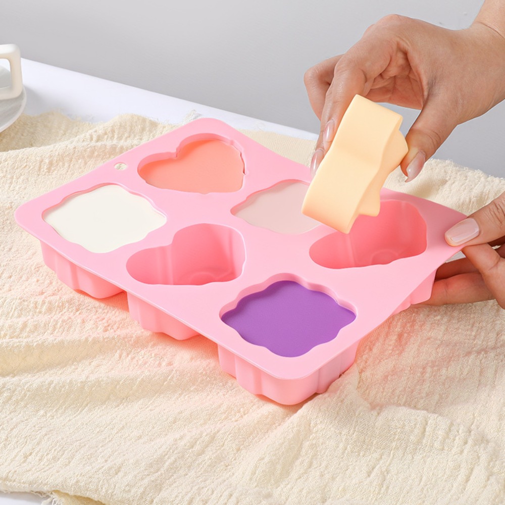 Square Heart Shape Silicone Mo - Candle Making Video 评论和价格