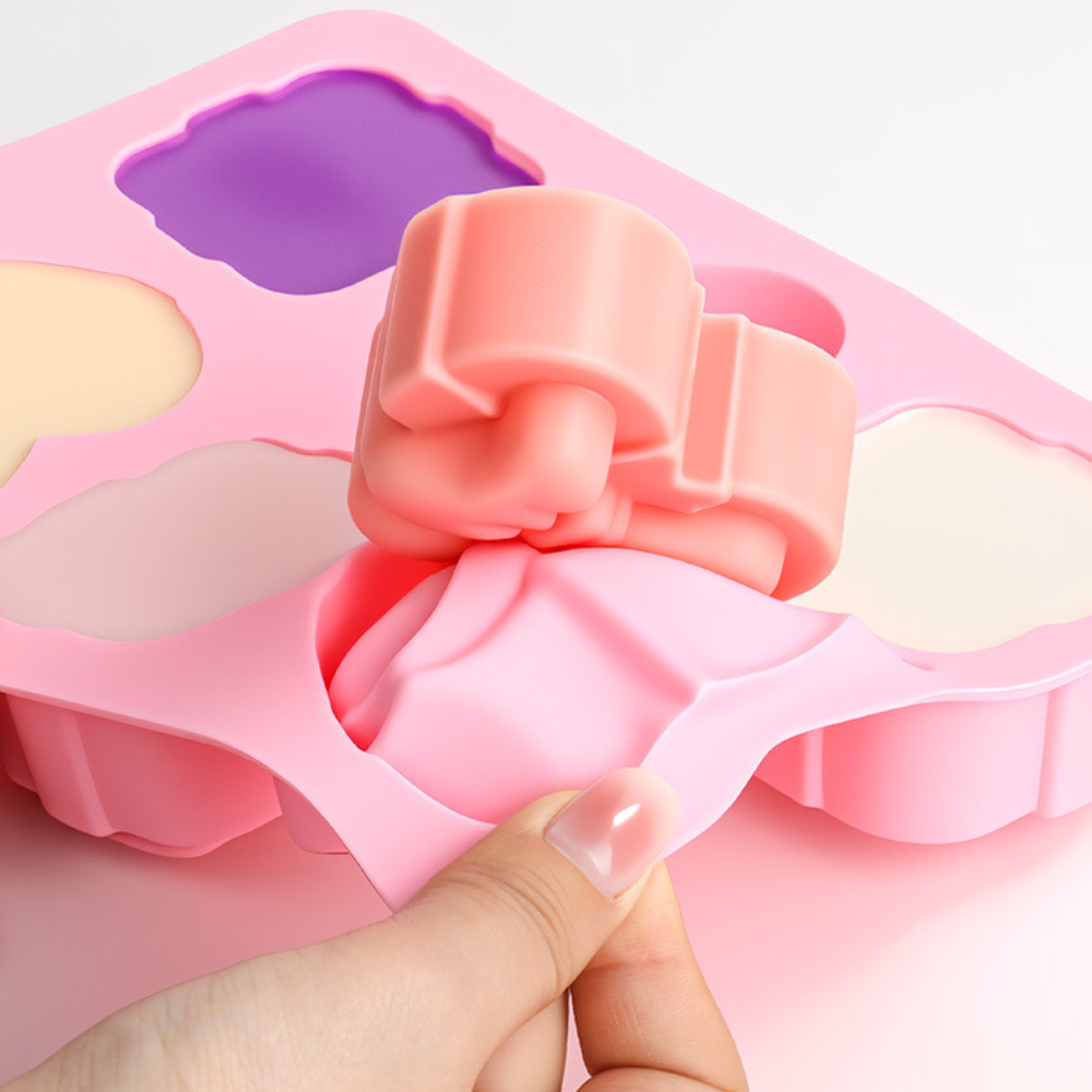 Square Heart Shape Silicone Mo - Candle Making Video 评论和价格