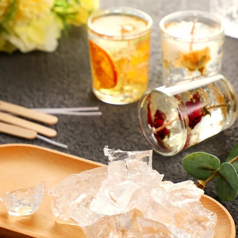Transparent Crystal Wax, Jelly - Candle Making Video 评论和价格
