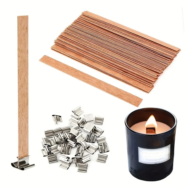 30pcs High Quality Wooden Cand - Candle Making Kit Beeswax 评论和价格