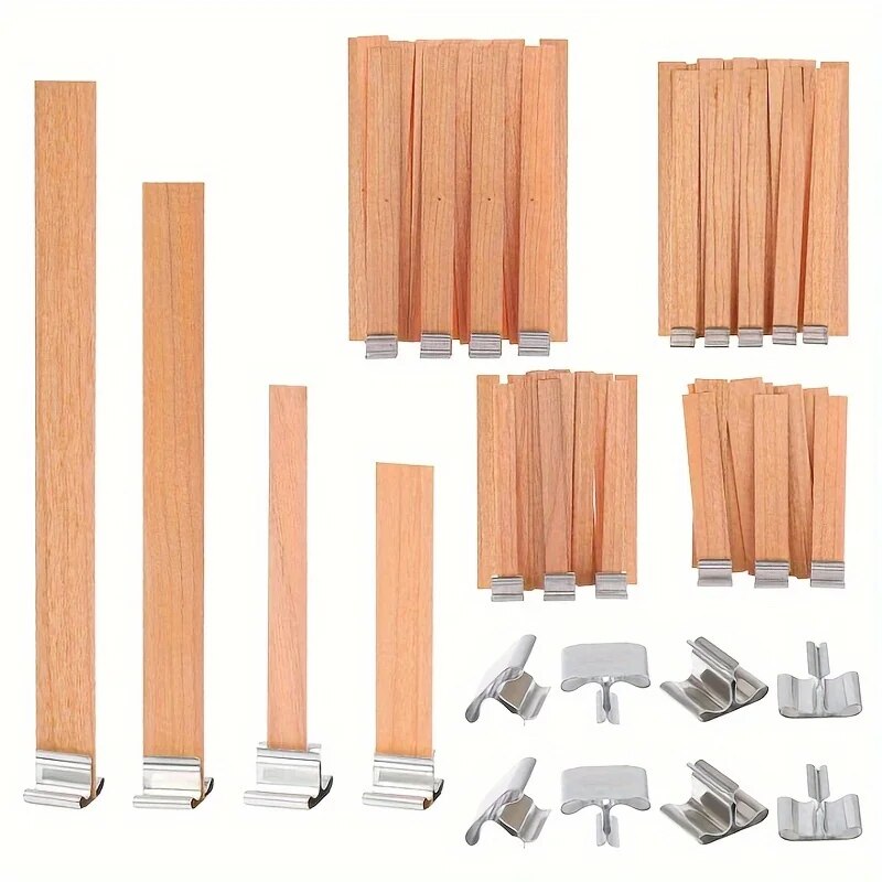 30pcs High Quality Wooden Cand - Candle Making Kit Beeswax 评论和价格