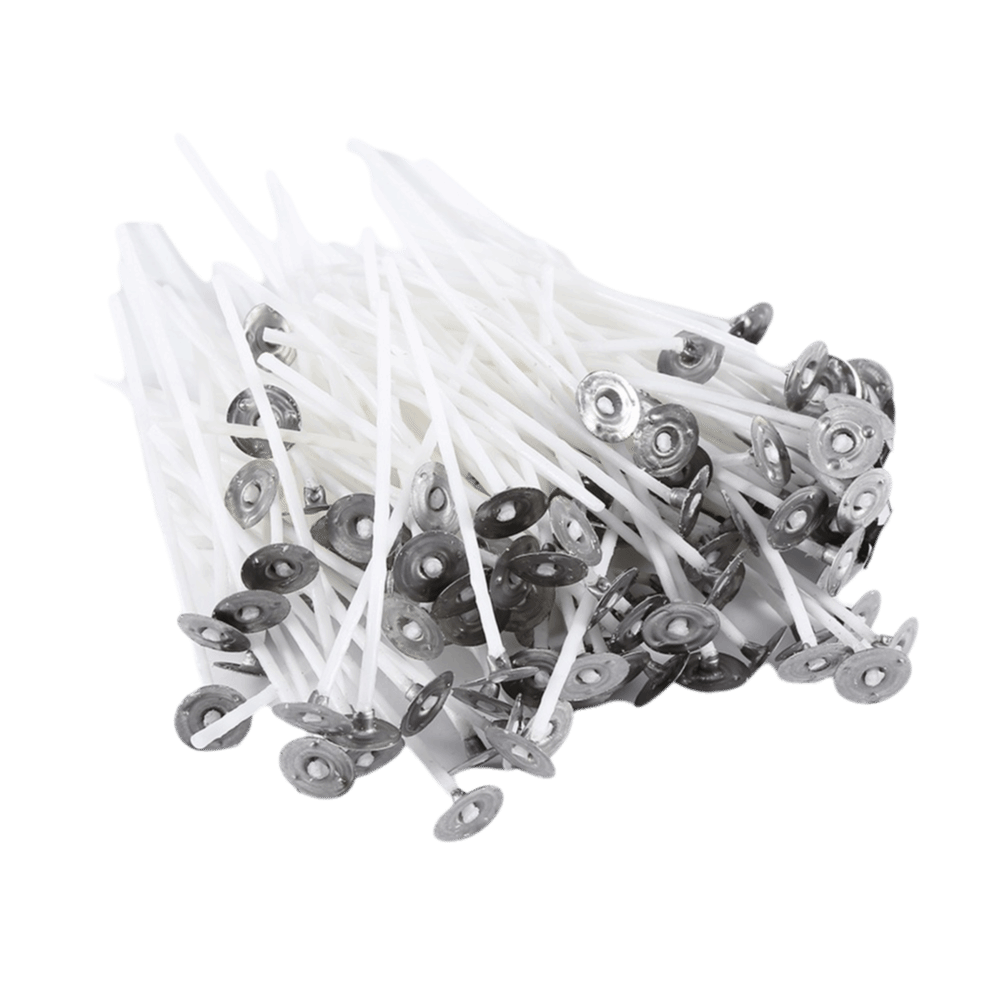 100pcs Non-Smoke 100% Cotton C - Soy Wax Pillar Blend 评论和价格