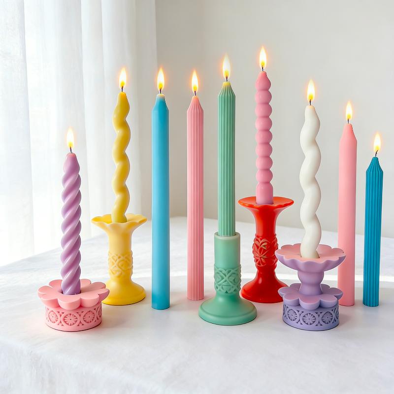 Long Spiral Silicone Candle Mo - Candle Making Video 评论和价格
