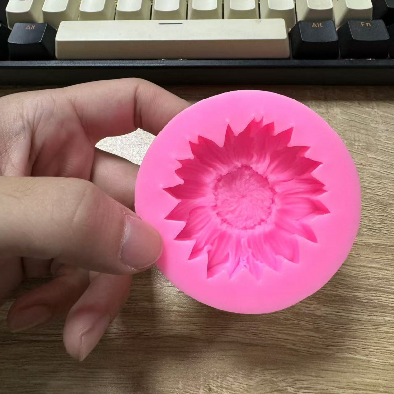 1Sunflower Silicone Craft Mold - Candle Making Video 评论和价格