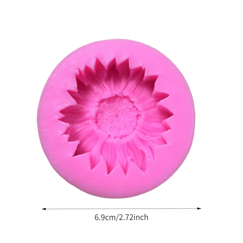 1Sunflower Silicone Craft Mold - Candle Making Video 评论和价格