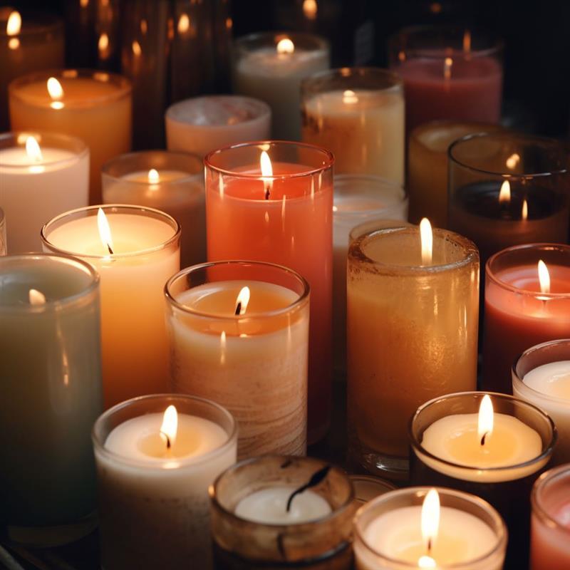 50/100Pcs Waxed Cotton Candle  - Soy Wax Pillar Blend 评论和价格