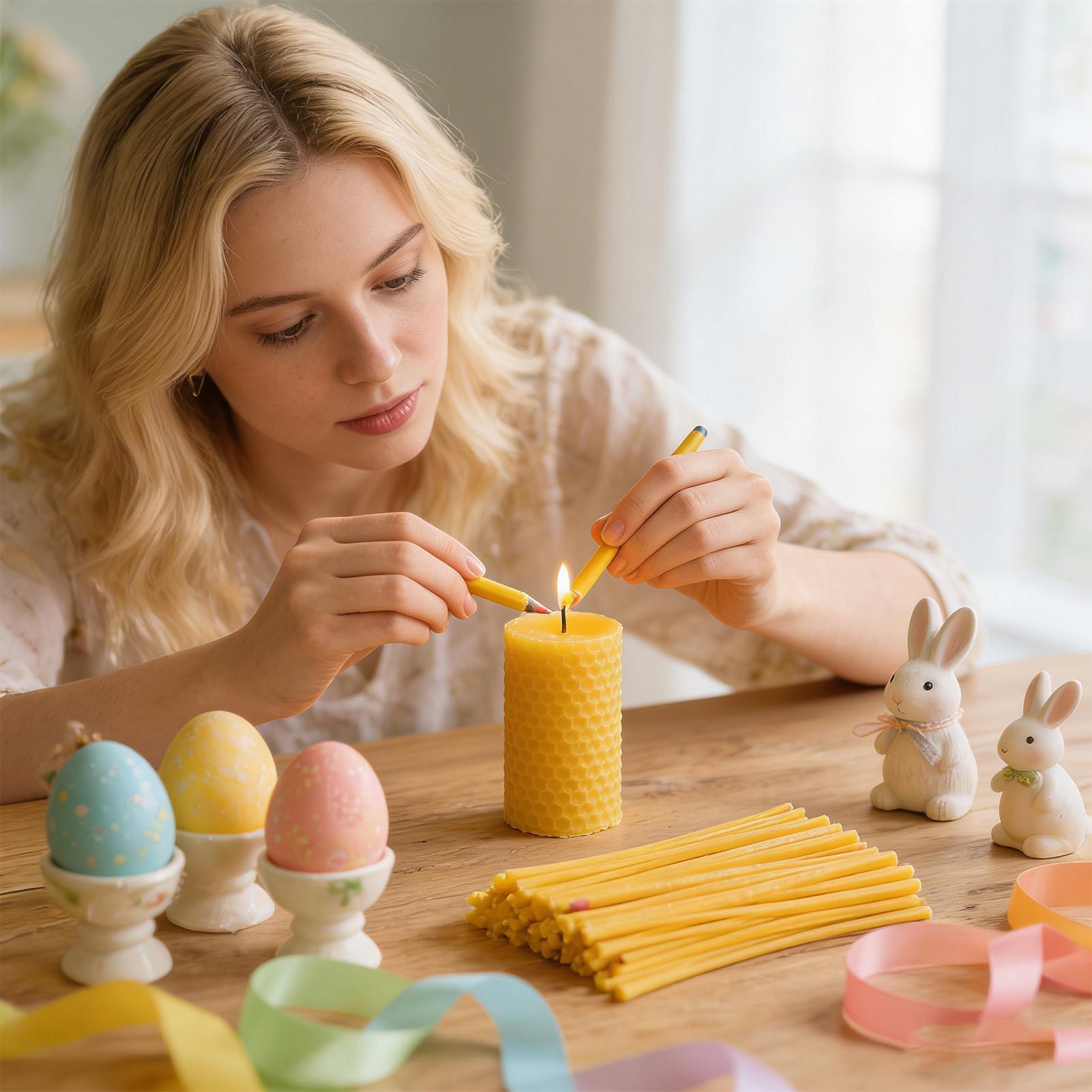 Egg Decorating Beeswax Sticks  - Candle Making Kit Beeswax 评论和价格