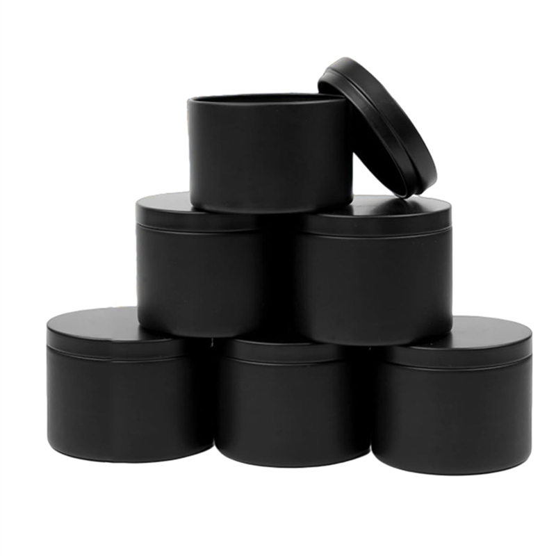 A93E-48Pcs Black Candle Tins,  - Candle Making Jars With Lids 评论和价格
