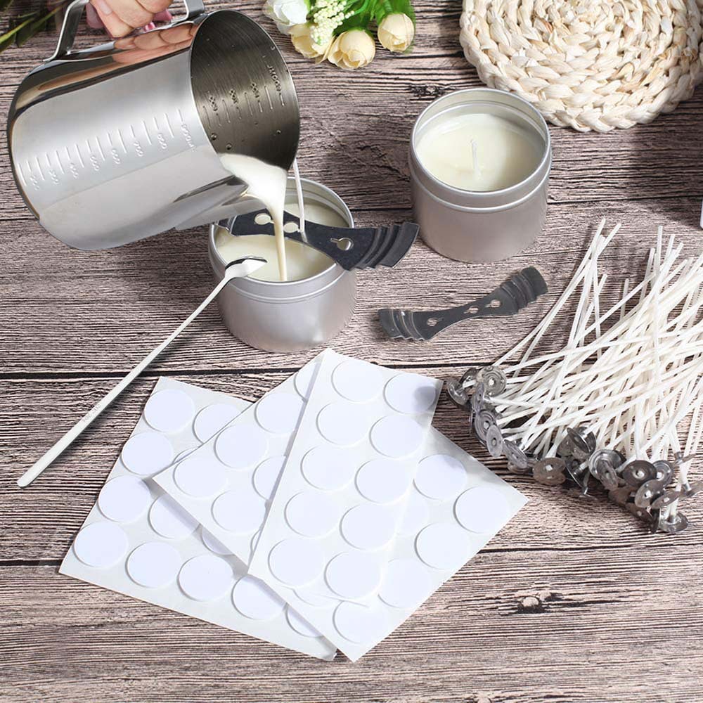 Smokeless Candle Wicks 2.6-20c - Soy Wax Pillar Blend 评论和价格