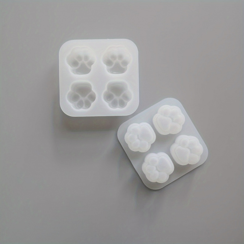 1Cat Paw Pattern Silicone Mold - Candle Making Kit Diy 评论和价格