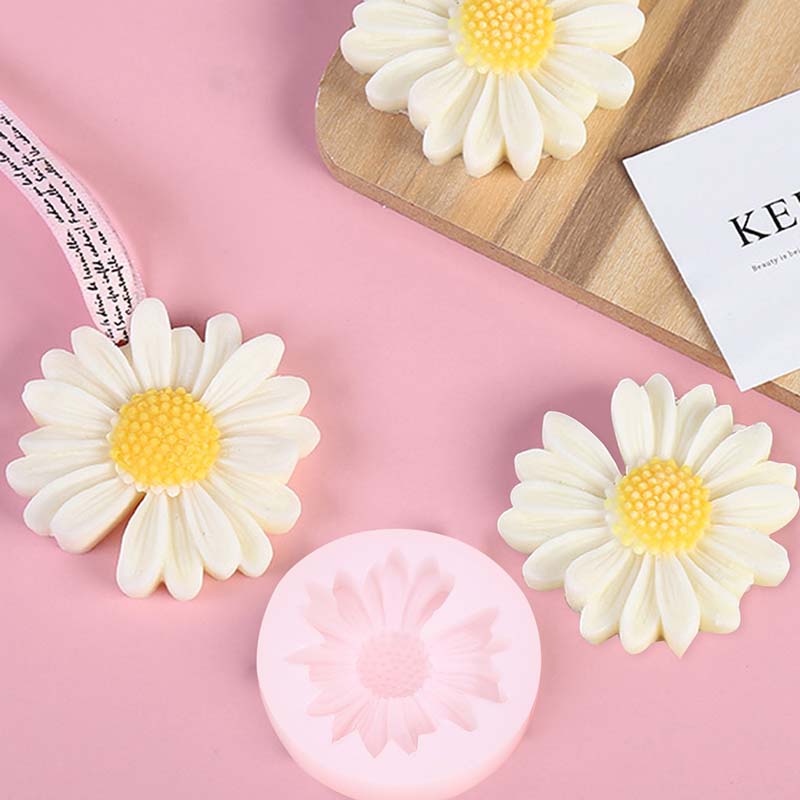 DIY Candle Silicone Mold Daisy - Candle Making Video 评论和价格