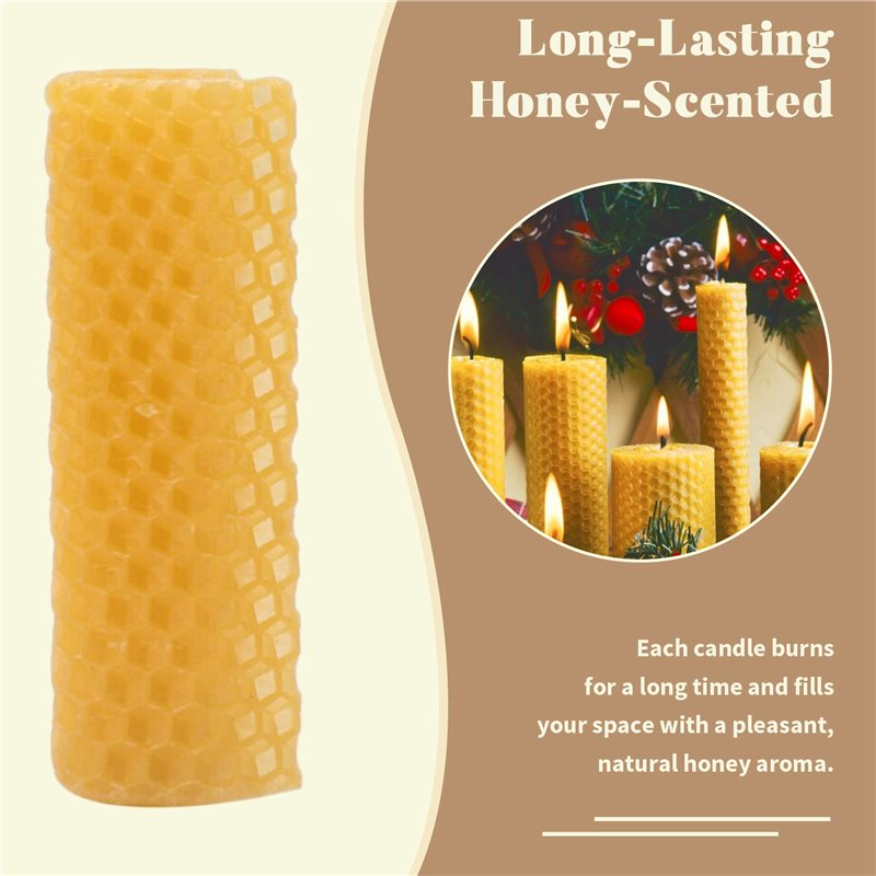 A84E-30 Pieces 100% Natural Be - Candle Making Kit Beeswax 评论和价格